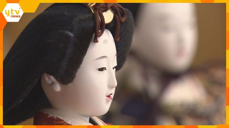 ずらりと並んだひな人形、その数は約１５００体！役目を終えた人形をもう一度飾りつけ　京都・京丹後市