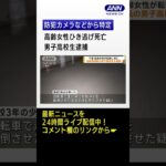 高齢女性ひき逃げ死亡　自転車運転の男子高校生逮捕 #Shorts