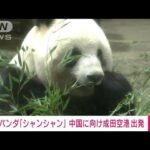 【速報】上野動物園のパンダ「シャンシャン」 中国に向けて成田空港を出発(2023年2月21日)