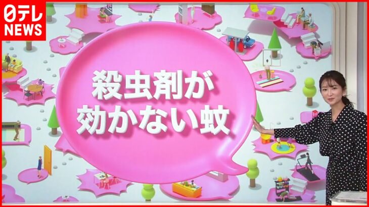 【解説】“スーパー耐性蚊”東南アジアで発見　同じ殺虫剤の継続的な使用で…『知りたいッ!』