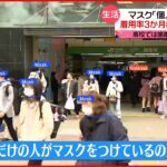 【マスク】着用が「個人の判断」へ　渋谷駅前の着用率は91.3%