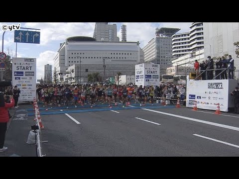 「第１１回大阪マラソン」開催　約３年ぶりに一般ランナーも参加　約３万人のランナーが駆けました