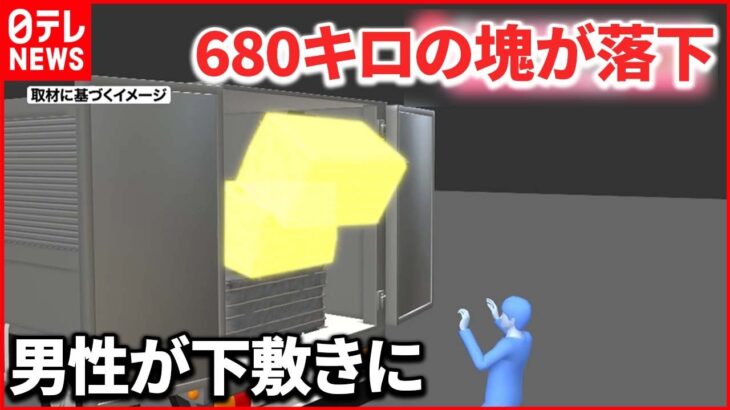 【事故】古紙の塊が落下…下敷きの72歳の男性死亡 広島市