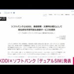 KDDIとソフトバンクが「デュアルSIM」発表　通信障害時の予備回線に(2023年2月2日)