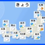 今日の天気・気温・降水確率・週間天気【3月24日 天気予報】｜TBS NEWS DIG