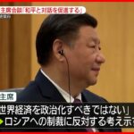 【習近平国家主席】ウクライナ情勢「和平と対話促進」 ルカシェンコ大統領との会談で