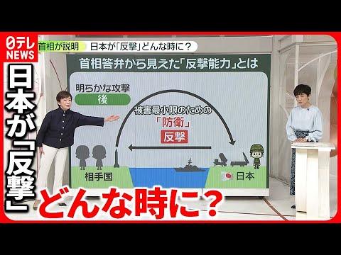 【解説】防衛力強化の柱「反撃能力」 …日本を守る“抑止力”となるのか