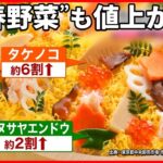 【“春野菜”も値上がり】タケノコやエンドウ豆など続々 鹿児島産スナップエンドウは出荷できず…