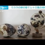 “ウズラの卵の殻”で地球儀を制作　自然のもの使った遊びを日々投稿(2023年3月3日)