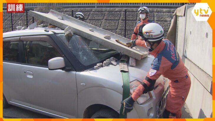兵庫・明石市で大規模地震を想定した救助訓練　東日本大震災からまもなく１２年