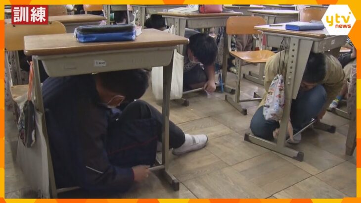 震度７の地震想定し…京都市の小学校で防災訓練　あすで東日本大震災から１２年