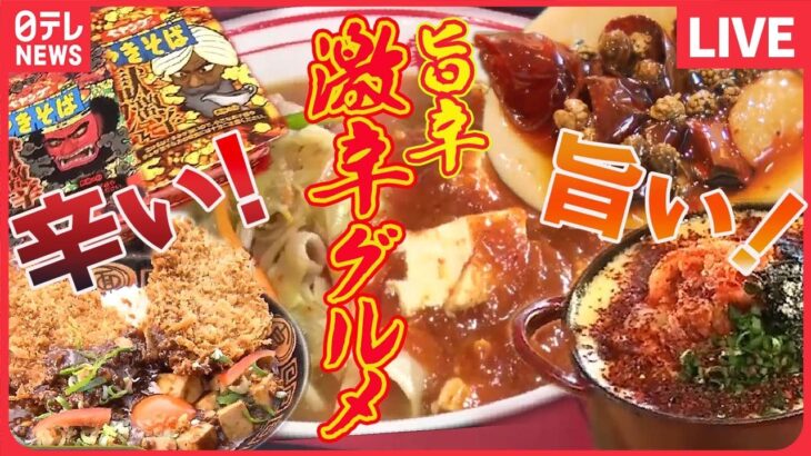 【辛いものまとめ】尋常じゃない辛さの台湾ラーメン /”最強に辛い”焼きそば/真っ赤なロースカツ など （日テレNEWS LIVE）