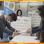 京都市の保育園補助金１３億円減額　保護者ら撤回求めて約２万８０００人分の署名を提出