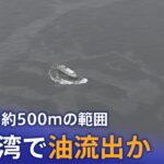 【ライブ】東京湾で油流出か　近くには船　約500ｍの範囲（2023年3月17日）| TBS NEWS DIG