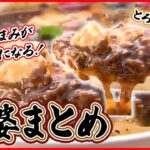 【麻婆まとめライブ】辛いだけじゃない！うまみが奥深い麻婆豆腐！/風味豊かな麻婆豆腐/器からあふれる！デカ盛り麻婆丼！――（日テレNEWS LIVE）