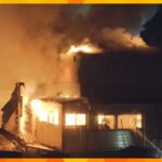 大津市で長屋１棟全焼など１７軒焼ける火事、女性２人死亡　実況見分始まる