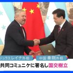 中米ホンジュラス　台湾と断交し中国と国交樹立｜TBS NEWS DIG