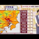 【関東の天気】今夜は雷雨に注意　あす気温上昇！青空に桜舞う春陽気に(2023年3月29日)