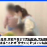 政府の少子化対策「加速化プラン」の全容判明　今後3年間を集中取組期間と設定、児童手当の拡充などを優先的に取り組む｜TBS NEWS DIG