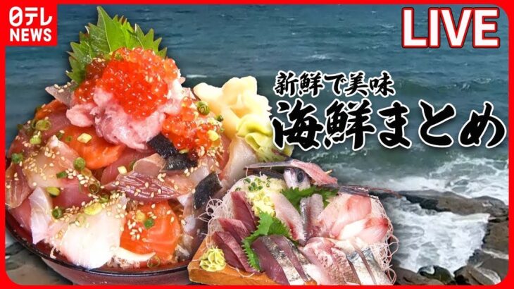 【海鮮まとめ】他店では味わえないマグロ料理 /豪華！魅惑の食べ放題 / 仰天！お値打ち漁港寿司　など グルメニュースライブ（日テレNEWSLIVE）