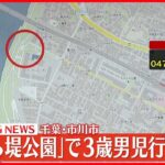 【60人態勢で捜索】花見の間に3歳男児が不明に… 千葉・市川市