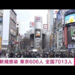 【速報】新型コロナ新規感染者　東京606人　全国7013人　厚労省(2023年3月12日)