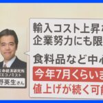 「7月まで続く可能性も」まだまだ続く値上げラッシュ…一方で“値下げ”する商品も！企業の思いとは？｜TBS NEWS DIG