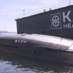自衛隊の最新鋭潜水艦「はくげい」引渡式　全長84m排気量3000t「ステルス性能」を搭載（2023年3月21日）