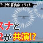 【基地ウォッチ⑨】F-22とセスナのツーショット！基地にサイレン音鳴り響く… 嘉手納を定点観測【コブラボールが深夜2時半に】