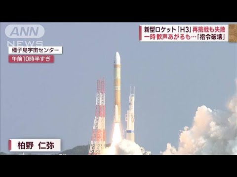 【H3打ち上げ失敗】苦渋の「指令破壊」…判断の舞台裏(2023年3月7日)