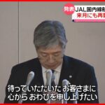 【JAL“国内線セール”】4月にも再開へ　40万人想定も100万人規模がアクセス