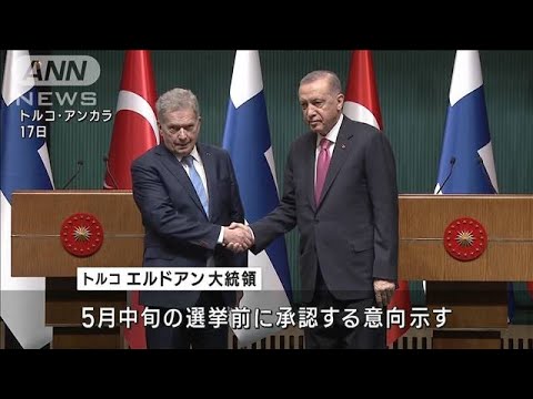 フィンランドのNATO加盟手続きへ　トルコ大統領(2023年3月18日)