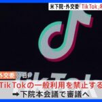「TikTok」禁止法案を可決　アメリカ議会下院・外交委　法案成立は不透明｜TBS NEWS DIG