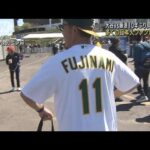 10年ぶり“夢の対決”　多くの日本人ファン球場に(2023年4月2日)