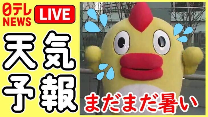 【ライブ】21日の天気は？――最新気象ニュースと生活情報　2023年4月20日（木）（日テレNEWS LIVE）