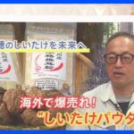 「宮崎のしいたけを未来に」2年で売り上げ50倍！“しいたけパウダー”の仕掛け人の海外戦略とは【ゲキ推しさん】｜TBS NEWS DIG