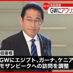 【岸田首相】ゴールデンウイークにアフリカ4か国を訪問へ