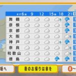 【4月5日(水)】水曜の近畿は天気が下り坂…帰りが夜になる方は傘を！【近畿地方】