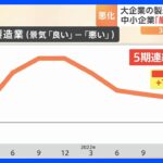 「日銀短観」 大企業製造業の景況感は5期連続で悪化 中小企業「厳しい冬だった」｜TBS NEWS DIG