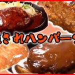 【ハンバーグまとめ】肉汁あふれるハンバーグ/ デミグラスソースが自慢の老舗洋食店/ 高級店のお得なランチ など（日テレNEWS LIVE）