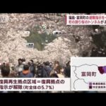 富岡町 避難指示を一部解除…町の誇り 桜のトンネルがお出迎え(2023年4月1日)
