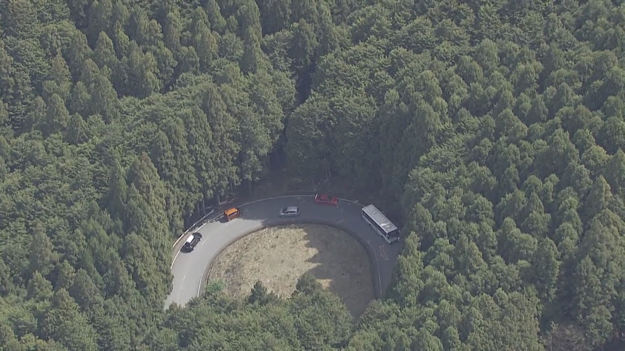 桜が満開 世界遺産・吉野山で路線バスと乗用車が接触 50人以上の乗客にけがなし