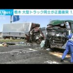 栃木 トラック同士の正面衝突事故 運転手の男性死亡(2023年4月4日)