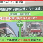 【羽田空港アクセス線】“東京駅～羽田空港”乗り換えなしで約18分に JR東日本詳細発表