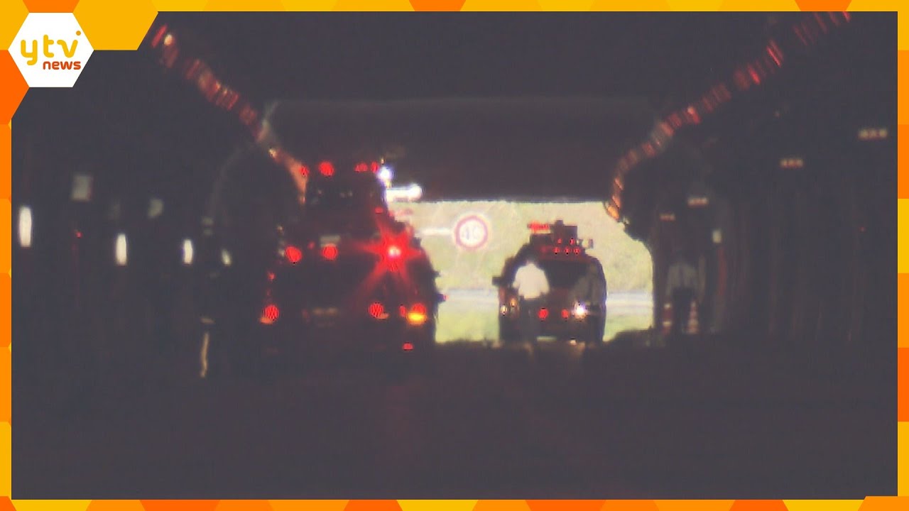トンネル内死亡ひき逃げ、トラック運転手逮捕「自転車にぶつかった認識なかった」大阪と和歌山の府県境