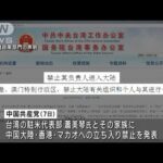 中国が台湾の駐米代表に大陸への渡航禁止の制裁措置　(2023年4月7日)