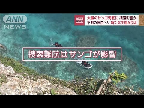 【不明陸自ヘリ】大量のサンゴ海底に　捜索に影響か　新たな手掛かりは…(2023年4月11日)