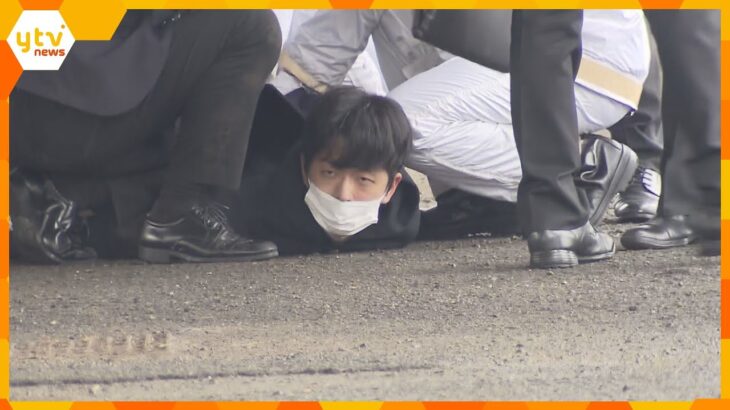 岸田首相演説直前に爆発物　近くにいた男性（７０）も爆発によるとみられる破片で背中にケガ