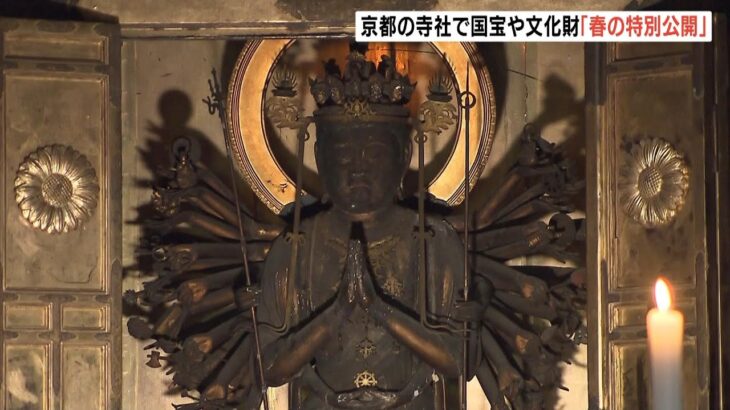 国宝や文化財『春の特別公開』京都・東寺など１２か所で開催　法嚴寺では初の特別公開（2023年4月17日）