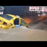 “まるで滝”道路に大量の雨水　南米襲った豪雨…　橋の崩落も(2023年4月18日)